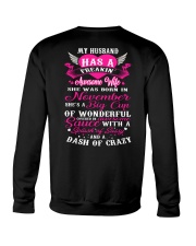 Queen are born in november - T11 Crewneck Sweatshirt thumbnail