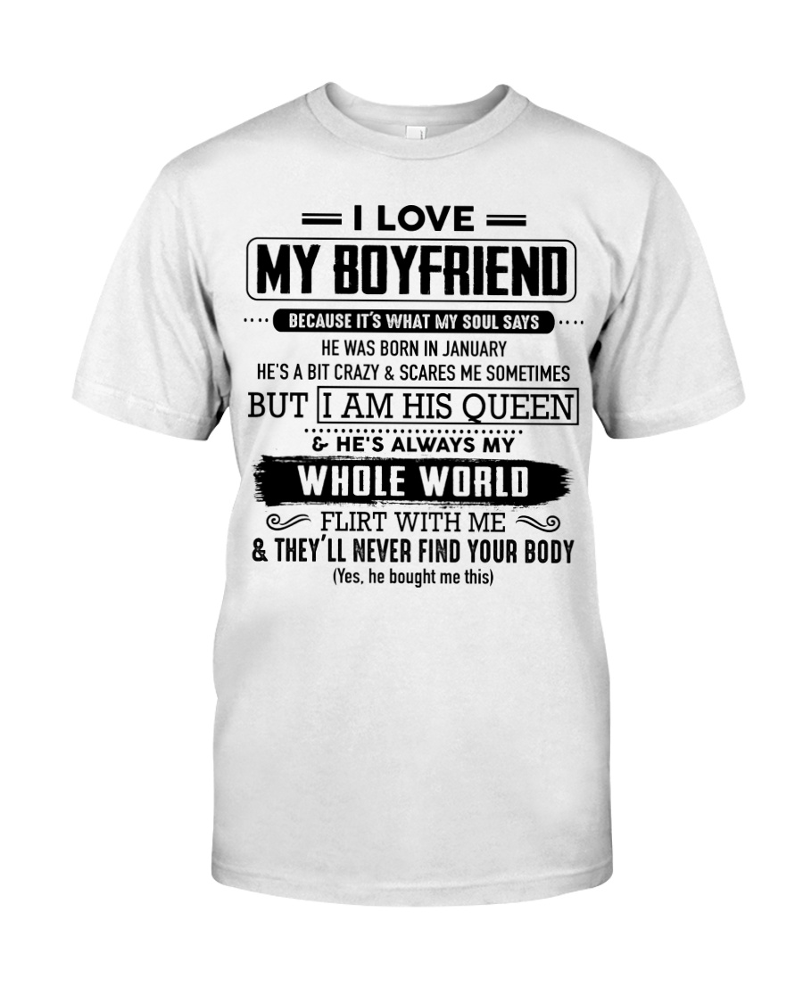 perfect gift for your girlfriend nok01 Classic T-Shirt
