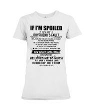 Warning - T04 April Premium Fit Ladies Tee thumbnail