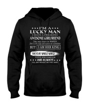 Lucky man- i have girlfriend- march Hooded Sweatshirt thumbnail