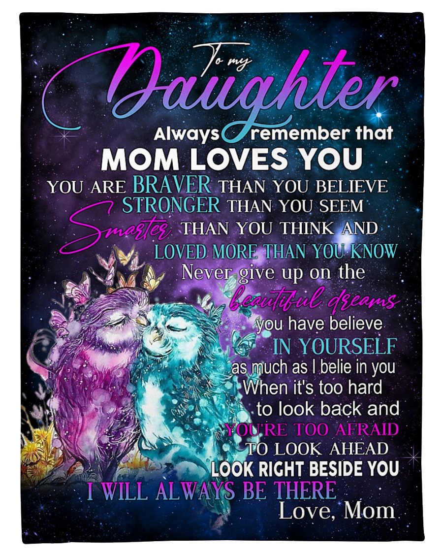 Special gift for your Daughter Small Fleece Blanket - 30" x 40"