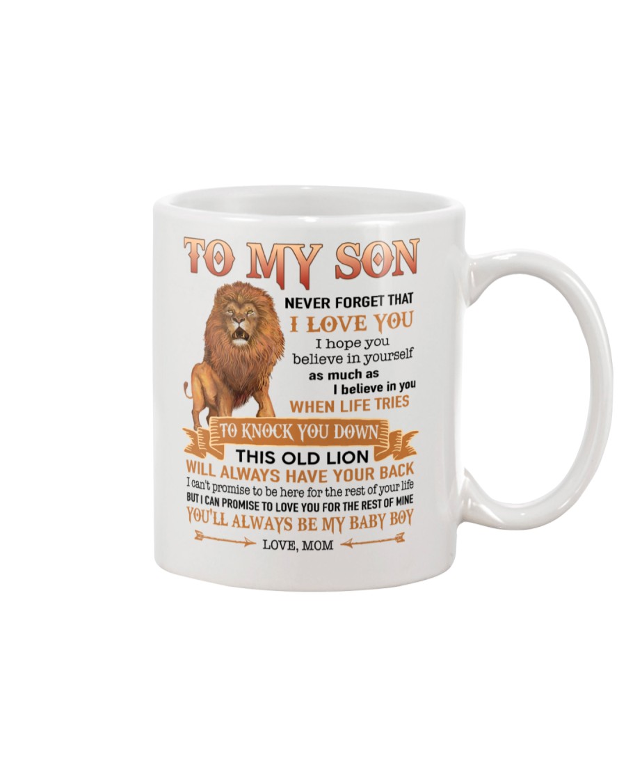 Special Gift For Son - Mom Love You Unite116 Mug
