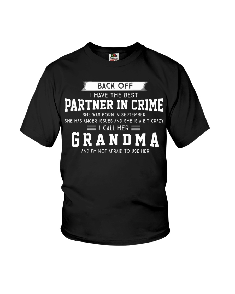 I LOVE MY GRANDMA - SEPTEMBER Youth T-Shirt