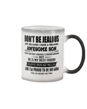 Don't be Jealous - I have an awesome Son- 00 Color Changing Mug thumbnail