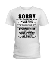 HUSBAND TO WIFE D10 Ladies T-Shirt thumbnail