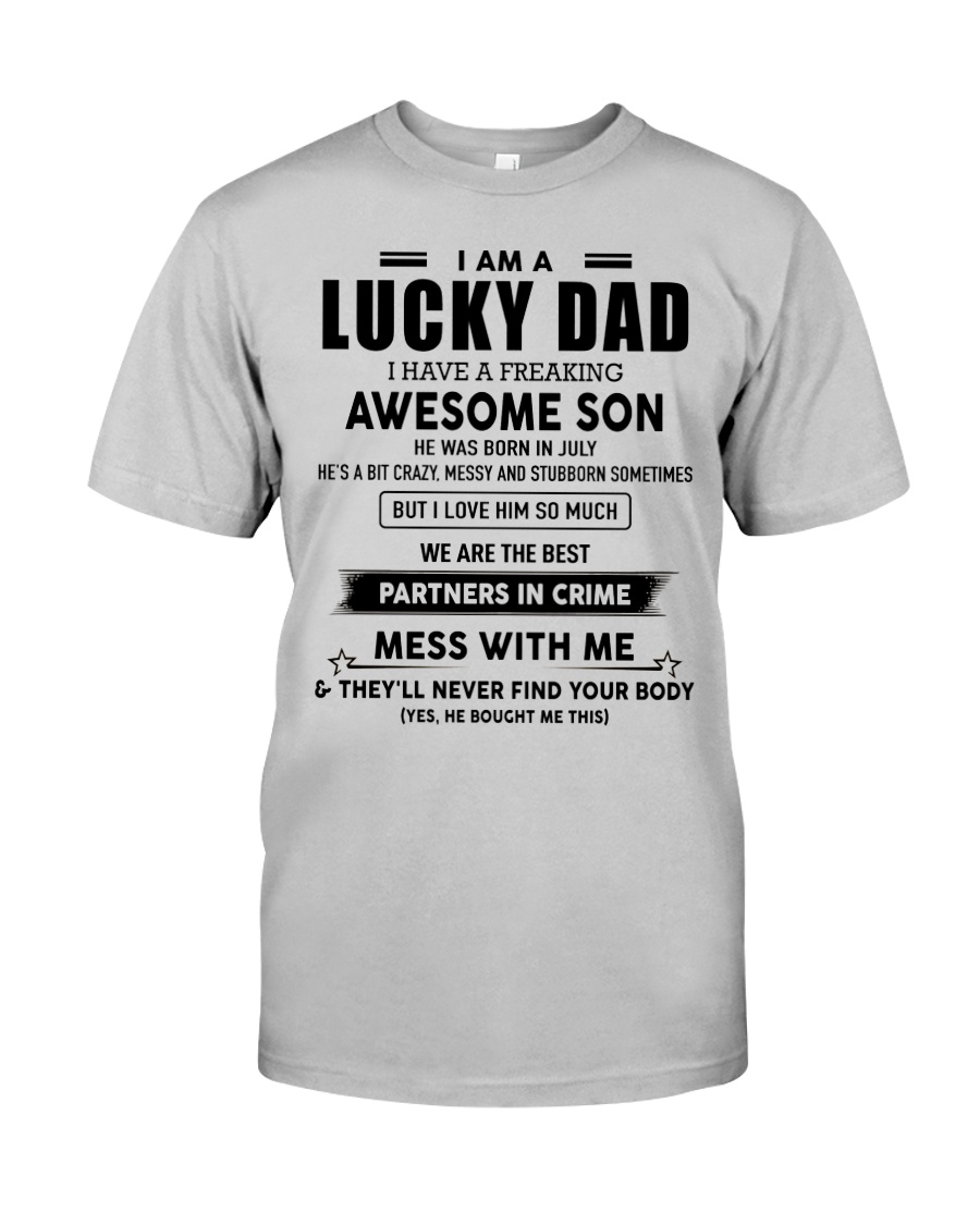 I'm a lucky Dad- I have an Awesome Son - Kun 07 Classic T-Shirt