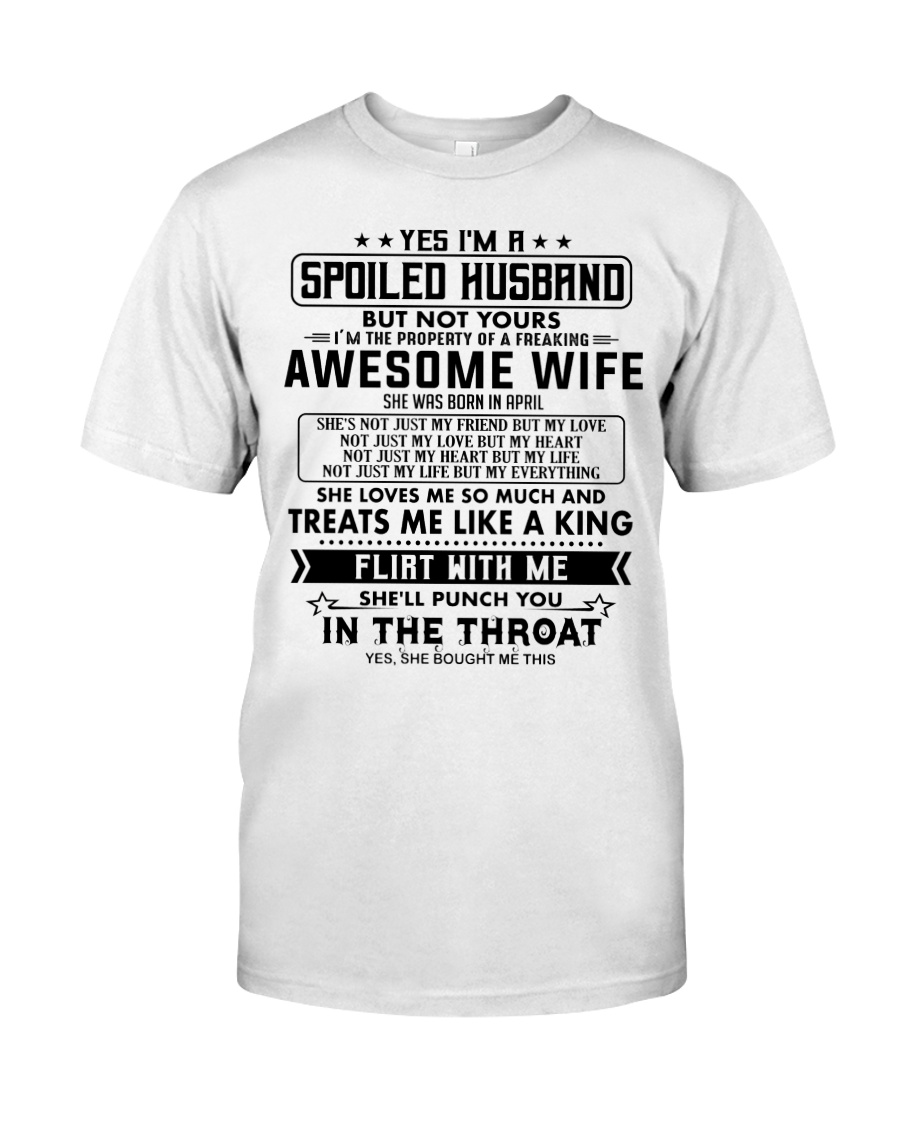 I'm a lucky man W - T04 April Classic T-Shirt