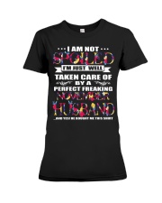 I'M JUST WELL TAKEN CARE OF BY A NOVEMBER HUSBAND Premium Fit Ladies Tee thumbnail