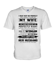 Perfect Gift For Husband Unite96 V-Neck T-Shirt thumbnail