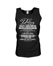 I'M DATING TO A FREAKING CRAZY GRIRLFRIEND D11 Unisex Tank thumbnail