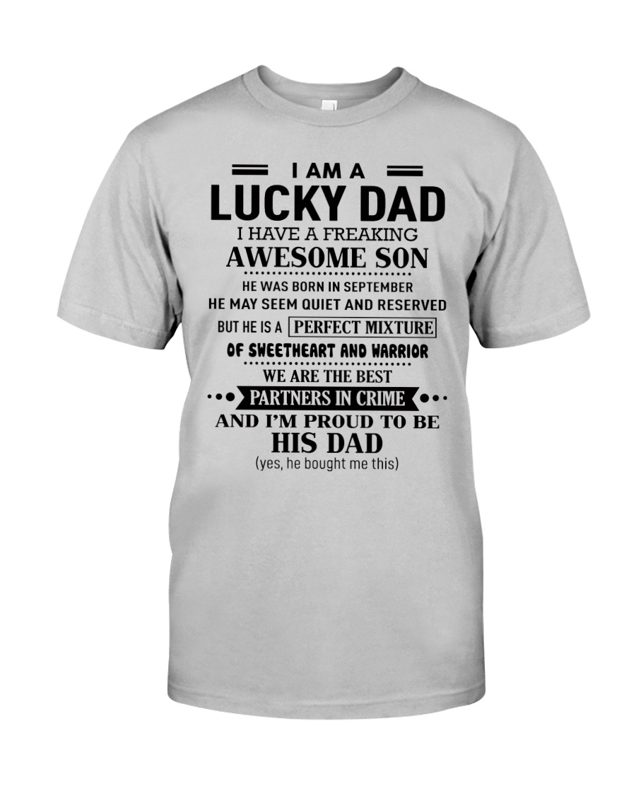 I'm a lucky Dad- I have an Awesome Son - Kun 09 Classic T-Shirt