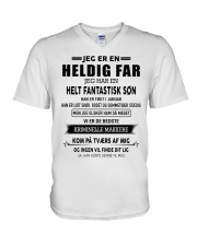 Speciel gave til fars dag - Kun 01 V-Neck T-Shirt thumbnail