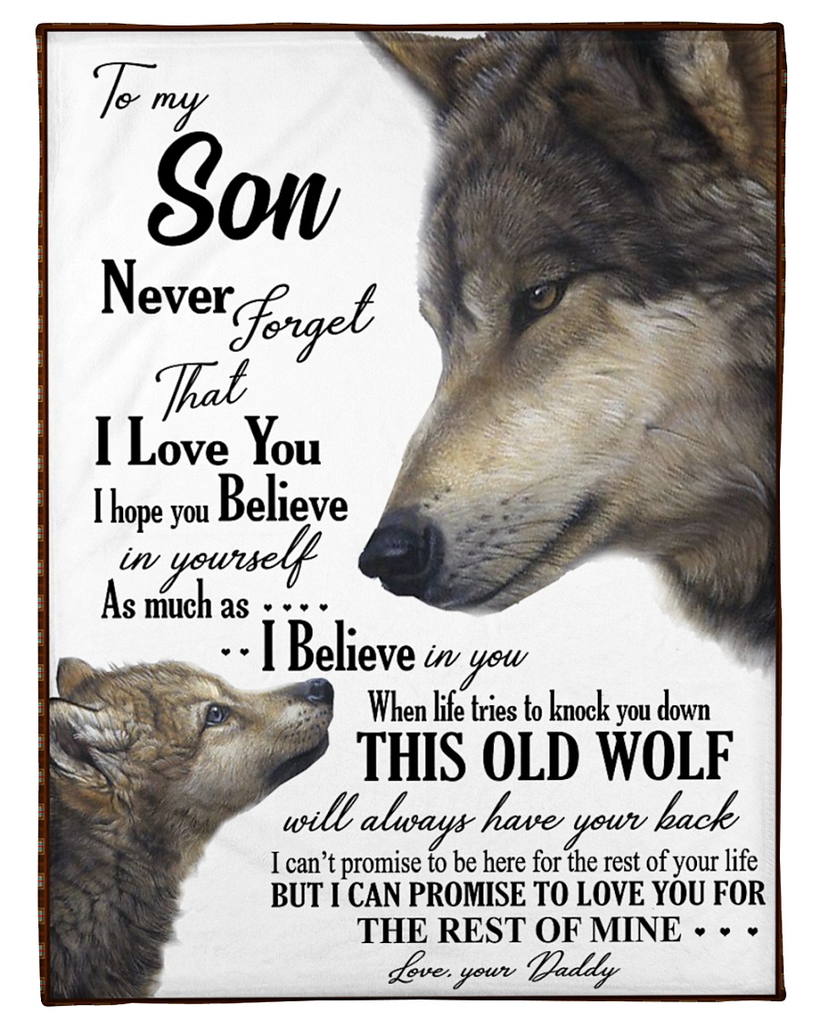To my dear son never forget that i love you Small Fleece Blanket - 30" x 40"