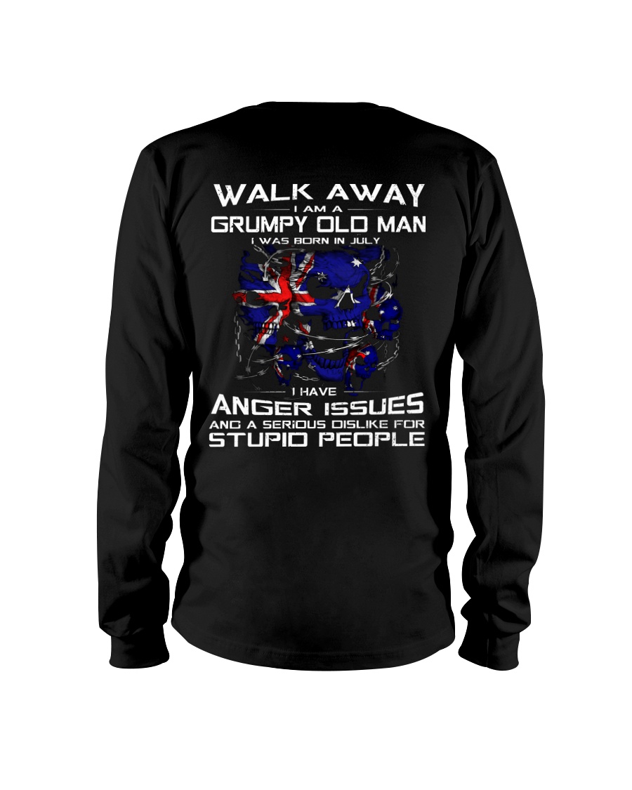 PERFECT GIFT FOR AUSTRALIA OLD MAN - JULY Long Sleeve Tee