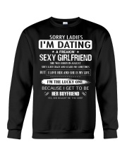 Sorry ladies - I'm dating - AUGUST Crewneck Sweatshirt thumbnail