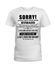 The perfect gift for your WIFE - D Ladies T-Shirt front