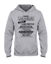 The perfect gift for your girlfriend - D10 b Hooded Sweatshirt front