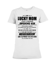 Perfect gift for Mother - Lucky Mom- 01 Premium Fit Ladies Tee thumbnail
