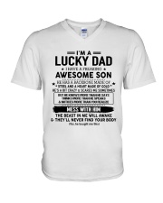 Special gift for father's day - C V-Neck T-Shirt thumbnail