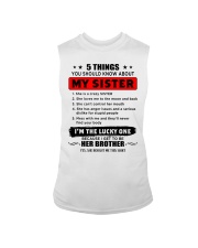 5 things about my sister T0 Sleeveless Tee thumbnail