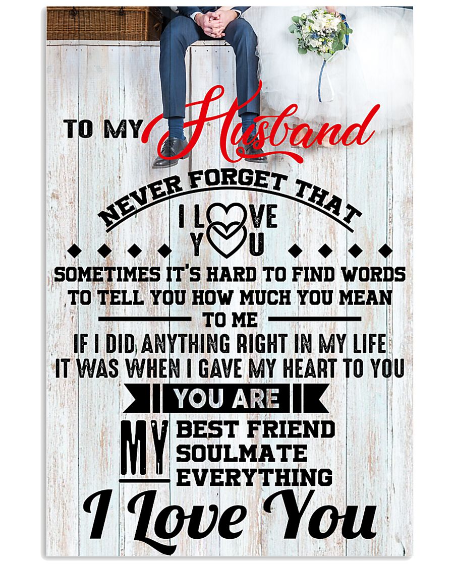 Perfect gifts for husband - C00 11x17 Poster