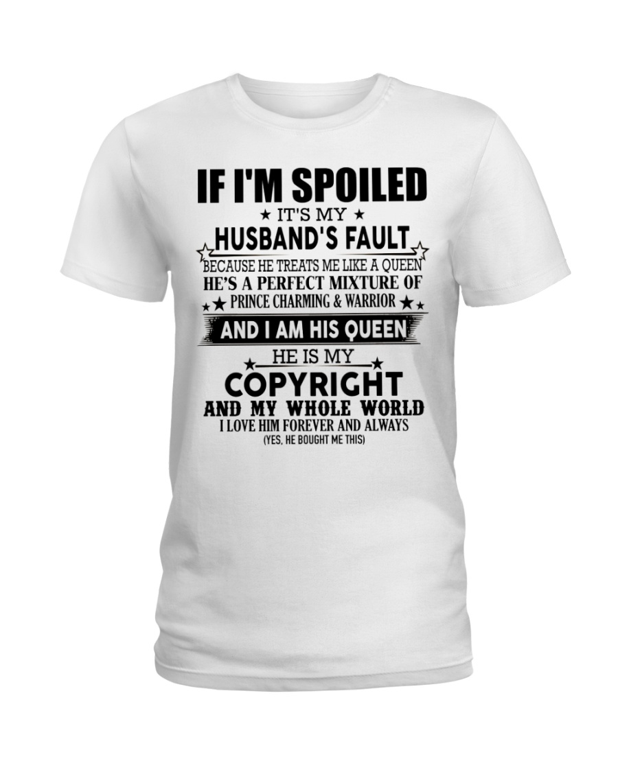 Perfect Gift for Husband S-0 Ladies T-Shirt