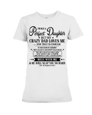 Special gift for Daughter - Father to Daughter 02 Premium Fit Ladies Tee thumbnail