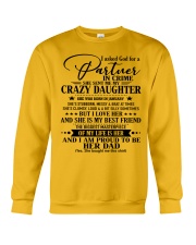 DAUGHTER TO DAD - nok01 JANUARY Crewneck Sweatshirt thumbnail