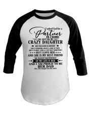 DAUGHTER TO DAD - nok01 JANUARY Baseball Tee thumbnail
