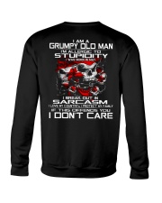 I'm A Grumpy Old Man - I Love My Country Crewneck Sweatshirt thumbnail