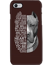 Pit bull Phone Case tile