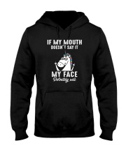 Unicorn my face Hooded Sweatshirt thumbnail
