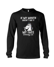 Unicorn my face Long Sleeve Tee thumbnail