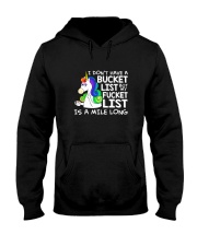 Unicorn is a mile long Hooded Sweatshirt thumbnail
