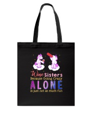 Unicorn alone Tote Bag thumbnail