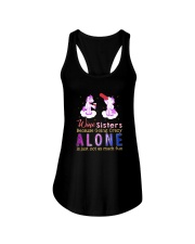 Unicorn alone Ladies Flowy Tank thumbnail