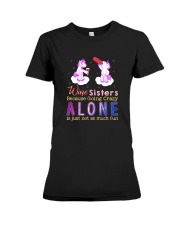Unicorn alone Premium Fit Ladies Tee thumbnail