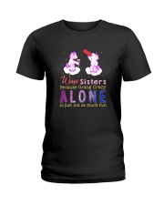 Unicorn alone Ladies T-Shirt thumbnail