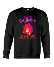 Unicorn grumpy Crewneck Sweatshirt thumbnail