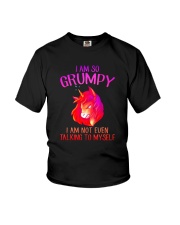 Unicorn grumpy Youth T-Shirt thumbnail