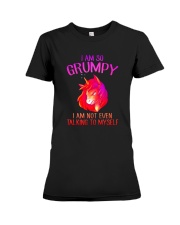 Unicorn grumpy Premium Fit Ladies Tee thumbnail
