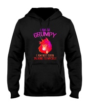 Unicorn grumpy Hooded Sweatshirt thumbnail