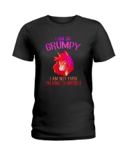 Unicorn grumpy Ladies T-Shirt thumbnail