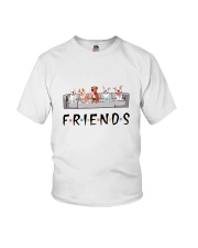 Dog friends Youth T-Shirt tile