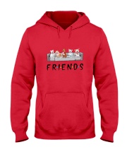 Dog friends Hooded Sweatshirt tile