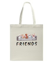 Dog friends Tote Bag tile
