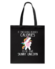 Unicorn calories Tote Bag thumbnail