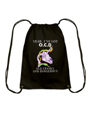 Unicorn o c d Drawstring Bag thumbnail