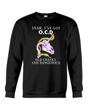 Unicorn o c d Crewneck Sweatshirt thumbnail