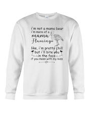 mama flamingo Crewneck Sweatshirt tile